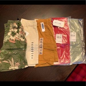 Lot of 5 Boys Shorts Size 6